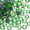Rhinestones de Cristal de Vidrio de Espalda Plana Adhesivos Hot Melt de Fábrica Accesorios Navideños Coloridos para Ropa DIY
