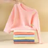 Conjunto de Roupa Térmica Infantil, Sem Costura, para Meninos e Meninas, Camada Base Outono e Inverno, Roupa de Casa, Roupa de Dormir