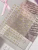 Yitu Pegatinas para Uñas con Patrón de Hormiga Pegatinas de Gelatina con Lazo Decoraciones de Arte de Uñas Coloridas 3D al por Mayor Yt7225
