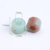 Acessórios de Transformação para Colar e Pulseira DIY Feitos à Mão, Contas Soltas, Estilo Boêmio, Contas de Perfil Baixo com Furo Grande