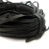 Punto 5-8mm cuerda de varilla en espiral cuerda plana negra cuerda plana de polipropileno de doble hueco cuerda para accesorios de ropa al por mayor