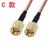 Cable Adaptador SMA Macho a SMA Hembra Cable de Conexión Cable de Extensión de Antena Cable RF Conector Macho a Hembra Cable 316