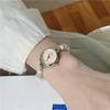 Pulsera Reloj de Moda con Cuentas de la Suerte para Mujer Vintage Artístico Simple Versátil Celebridad de Internet Diseño de Nicho Sentido Estilo Ins