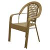 Silla de ratán Silla con respaldo para adultos Silla especial para personas mayores Sillón Sala de estar Ocio Silla de ratán Silla para exteriores Tejida