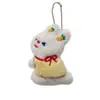 Muñeco de Perro Colgante Estilo Ins de Dibujos Animados Peluche Gatito Niña Conejo Colgante para Bolso Llave