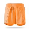 Nuevo Pantalón Corto Deportivo de Fitness de Dos Piezas Falso Antideslumbrante Pantalones de Tres Puntos para Mujer para Correr Suelto de Alta Resistencia