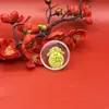 Populares Calcomanías Doradas para Teléfono con Oro Puro 999, Mismo Estilo que las Usadas por el Dios de la Riqueza en Tiendas de Oro, Se Pueden Usar para Atraer Riqueza, y Se Pueden Enviar como Regalos a Amigos