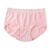 Ropa interior de cintura media, talla grande, transpirable, sin costuras, entrepierna de algodón de alta elasticidad, calzones para niñas, piezas únicas al por mayor, entrepierna de algodón puro, antibacteriano