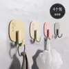 Ganchos Adesivos, Ganchos Resistentes Sem Furos para Banheiro e Vaso Sanitário, Ganchos Pegajosos de Parede, Ganchos Sem Marcas para Atrás da Porta, Ganchos Resistentes Sem Furos