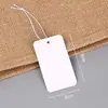 Etiqueta de Precio con Cordón Elástico en Blanco Material de Etiqueta Tarjeta Colgante Joyería Cordón para Joyería Etiqueta de Precio para Joyería