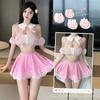 Lencería sexy de noche de amor, uniforme de sirvienta, traje sexy, pasión, puro deseo, cita, bata de batalla, pecho pequeño, gratis, 2774