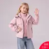 Chaqueta tres en uno para niños y niñas con forro polar, modelo nuevo primavera, otoño, invierno 2026, conjunto de dos piezas desmontable, moderno