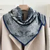 Bufanda Cuadrada Pequeña de Algodón y Lino Estilo Nuevo 2026 Blanco con Diseño Paisley para Mujer, Bufanda de Seda para Primavera, Otoño y Verano, Pañuelo para el Cuello, Bufanda