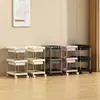 Estante de Almacenamiento para Cajones del Hogar, Estante Móvil de Múltiples Niveles para Snacks en la Sala de Estar, Carrito Pequeño, Estante de Almacenamiento para Juguetes Infantiles