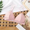 Camisola de Copa Triangular Francesa Hilo de Seda de Hielo con Espalda Hermosa, Sujetador Strapless para Estudiantes, Inalámbrico, Sexy con Almohadillas en el Pecho