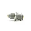 Conector Enchufe Socket de Plástico 1P Conector Médico Estético Adaptador de 2 Núcleos-14 Núcleos M1414P Conector de Aviación