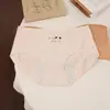 Ropa Interior para Niñas Nuevo Estilo Algodón Puro 10A Entrepierna Antibacteriana Cintura Media Transpirable Calzones Panties Menstruales Ropa Interior para Niñas Venta al por Mayor