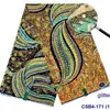 Algodón Africano Ankara Imitación Estampado de Cera Moda Brillo + Cristal Juego de Cera