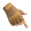 Guantes de Medio Dedo para Hombres y Mujeres Boxeo Tácticos Fitness Deportes Ciclismo al Aire Libre Bicicleta Fuerzas Especiales Fabricantes Transfronterizos Mayoristas