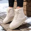 Otoño 2026 Nueva Llegada Comercio Exterior Tallas Grandes para Mujer Casual Cómodo Estilo Europeo Moderno Ropa de Abrigo Botas de Piel Talla Única