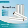 Filme Stretch Plástico Transparente, Filme de Embalagem de Carga de Alta Resistência, Várias Especificações em Estoque, Acessível, Fornecimento de Fábrica