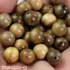 Madera Maciza Natural Color Original Sinan Dorado Cuentas Sueltas 10mm Pulsera de Cuentas de Buda DIY Pulsera de Madera Estilo Chino Nuevo Accesorios de Cadena Colgante
