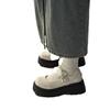 Sapatos de Couro Fofos de Boca Rasa Estilo College Verão 2024 Tendência da Internet Moda Versátil Vestido Sapatos Mary Jane