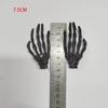 Decorações de Halloween Mão de Fantasma Mão de Caveira Branca Preta Brinquedo de Pegadinha DIY 7,5-10cm Mão de Fantasma