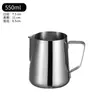 Taza Guirnalda boca puntiaguda Taza Guirnalda taza de café y leche taza de té de leche escala interior y exterior taza medidora Taza para derretir cera de acero inoxidable