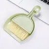 Nuevo Cepillo de Escritorio con Cara Sonriente Cepillo Limpiador de Teclado Tamaño Pequeño con Recogedor Set de Cepillo Pequeño Cepillo para Escombros de Computadora