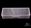 Caja de almacenamiento de piezas de uñas caja de diamantes para joyería caja de almacenamiento vacía de 12 compartimentos caja blanca de 10 compartimentos caja de embalaje caja de molde para uñas multifuncional