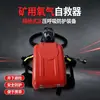 Respirador de Oxígeno de Presión Positiva Aislado, Equipo de Auto-Rescate para Gases Tóxicos Subterráneos, Respirador de Oxígeno para Minería