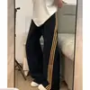 Calças Cargo Retrô Americanas Padrão Outono/Inverno 2025 para Homens e Mulheres Tendência High Street Calças Esportivas Dança Reta Casuais