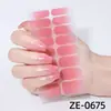 Zhengxiang comercio exterior nuevas pegatinas de uñas impermeables degradado pequeño fresco japonés y coreano ins película de esmalte de uñas pegatinas de uñas Amazon
