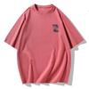Nova camiseta de manga curta masculina casual Joker estudante meia manga gola redonda camisa de verão solta algodão top atacado