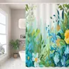 Cortinas de ducha y cortinas de ventana de estilo bohemio con estampado digital, hechas a medida para salas de estar, dormitorios y ventanales, utilizadas como tela de fondo decorativa para cortinas de ducha
