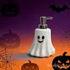 Frasco Refil de Cerâmica Personalizado para Loção Fantasma de Halloween Transfronteiriço Frasco Refil de Cerâmica para Álcool em Gel Decorações do Festival dos Fantasmas