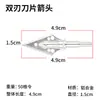 Flechas de Tiro con Arco para Exteriores al por Mayor listas para usar del Fabricante, adecuadas para Flechas de Carbono Puro y Carbono Mixto con Asientos de Aluminio y Roscas Extraíbles