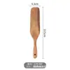 Espátula de madeira de acácia transfronteiriça, espátula de madeira Amazon, espátula de cozinha, escorredor, coador de cozinha, colher de arroz de madeira, conjunto de pegador de macarrão