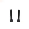 Tornillos de cabeza hexagonal Allen negros personalizados de fábrica de alta resistencia con media rosca no estándar