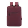 Nova mochila de negócios transfronteiriça masculina simples multicamadas bolsa para laptop viagem de negócios carregamento USB mochila de viagem