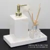 Kit de artículos de tocador de baño europeo para hotel Baño de habitación modelo Adornos de baño Botella de desinfectante de manos Botella de loción Juego de bandeja