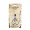 Tijeras de Bordado Vintage Puntiagudas, Cortahilos para Punto de Cruz Hechos a Mano, Tijeras de Orquídea Domésticas para Bolsas de Té, Venta al por Mayor desde el Fabricante