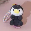 Bonecas de Pelúcia Animais Culturais e Criativos, Pinguim, Panda, Decoração de Mesa, Chaveiro, Pingente, Brinquedos de Pelúcia Atacado