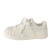 Zapatos Blancos Infantiles 2025 Nuevos Estallidos de Primavera Retro Estudiantes Joker Plataforma Cabeza de Concha Deportivos Casuales