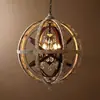 Fornecimento Transfronteiriço de Lustres de Madeira Vintage Estilo Country Americano com Efeito Envelhecido para Salas de Estar, Salas de Jantar, Vilas, Apartamentos Duplex e Hotéis