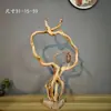 Adornos de Talla de Raíz de Ciprés de Acantilado de Taihang, Tallas de Madera Natural de Forma Libre de Guanyin y Maitreya, Artículos de Regalo, Artesanías de Madera Añeja