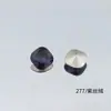 Acessórios de Roupa Diamante Quadrado Gordo Arredondado K9 6*6mm Diamante Decorativo Salto Alto Strass Gelo Doméstico Brilho Transparente Diamante para Nail Art