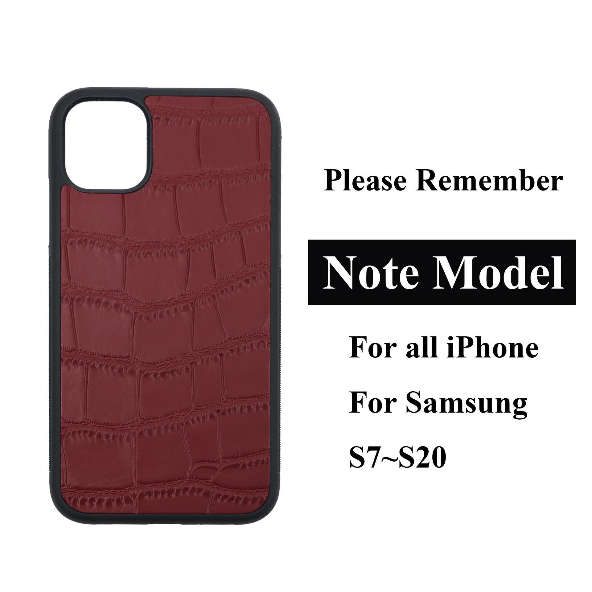 Burgundy Phone Case