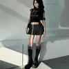 Falda Plisada Corta para Mujer de Estilo Europeo y Americano de Verano Dulce Moda de Negocios Diseño Texturizado Estilo Universitario Cintura Baja de Amazon